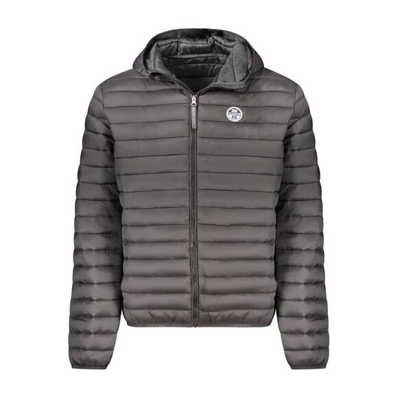 North Sails Black Polyester Men's Men's Jacket